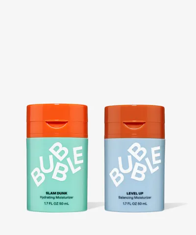 Bubble Skincare - Slam Dunk + Level Up Moisturiser Duo