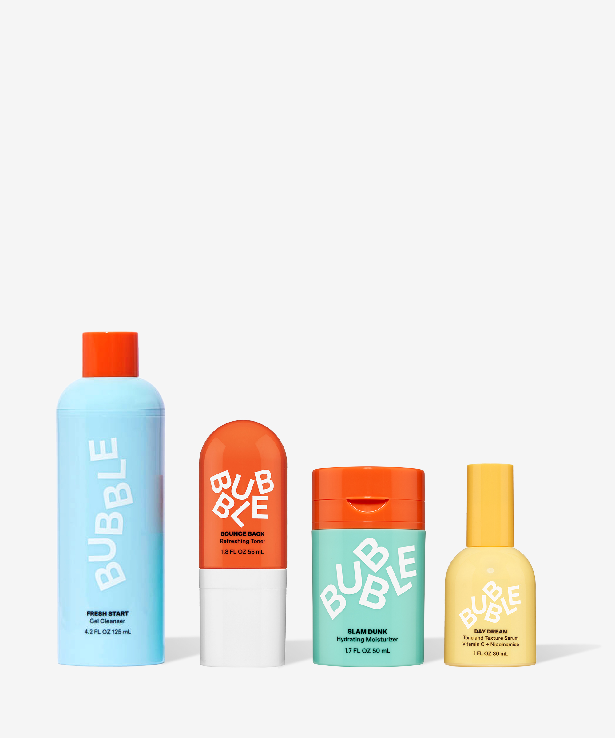 Bubble Skincare Set “The Base hotsell Routine”