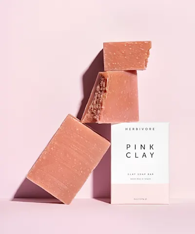 Herbivore - Pink Clay Cleansing Bar Soap