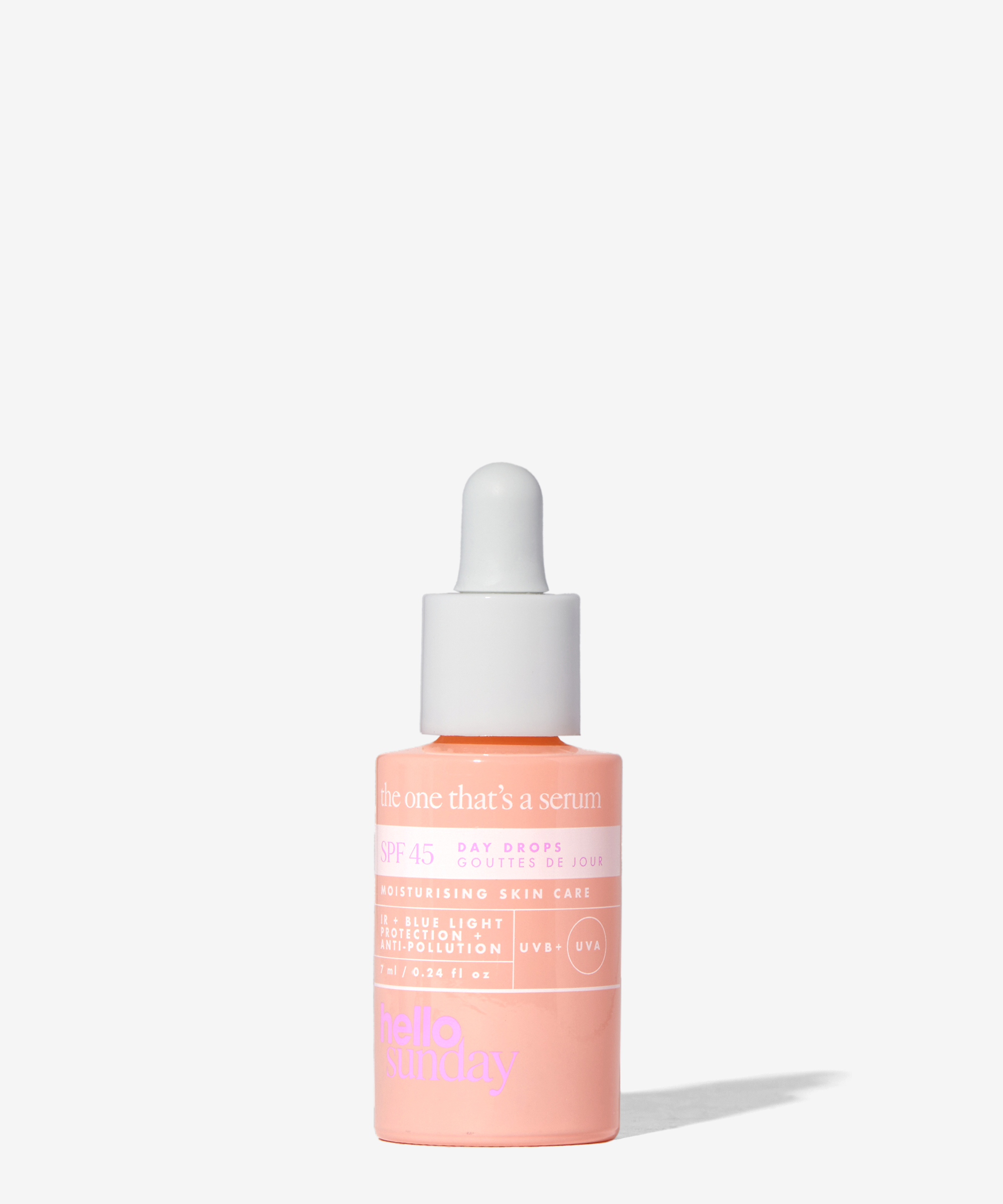 the one that's a serum face drops spf45