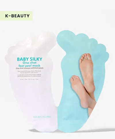 Holika Holika - Masque exfoliant chaussettes pour les pieds effet peau de bébé