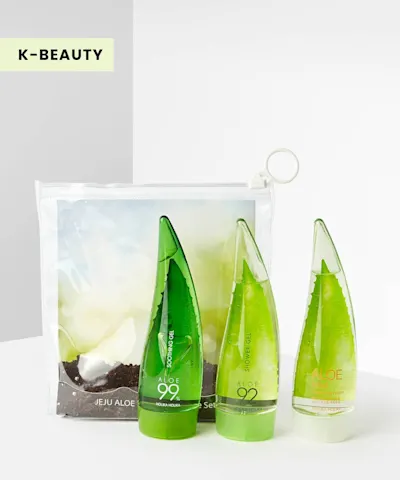 Holika Holika - Jeju Aloe Face And Bodycare Travel Set