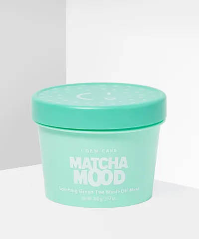 I Dew Care - Matcha Mood Soothing Green Tea Wash-Off Mask
