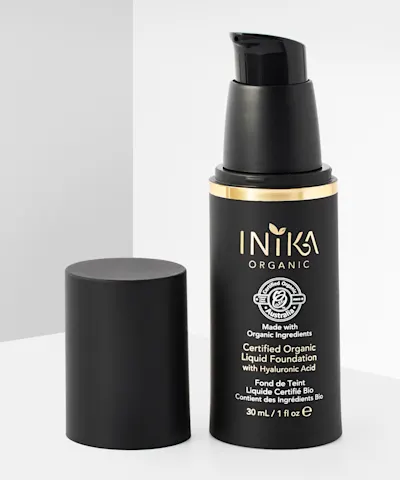 INIKA Organic - Certified Organic Liquid Foundation with Hyaluronic Acid