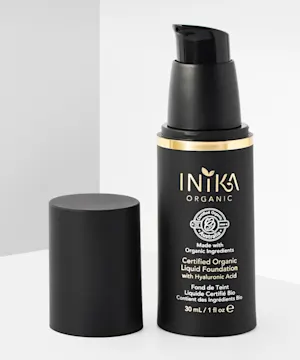 INIKA Organic Certified Organic Liquid Foundation with Hyaluronic Acid