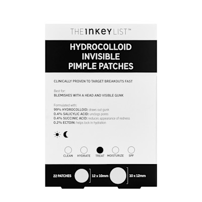 The INKEY List Hydrocolloid Invisible Pimple Patches