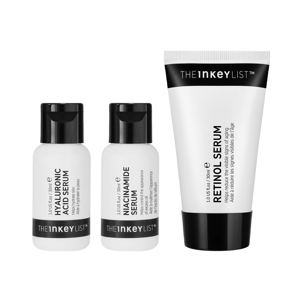 The INKEY List Hyaluronic Acid + Niacinamide + Retinol Trio