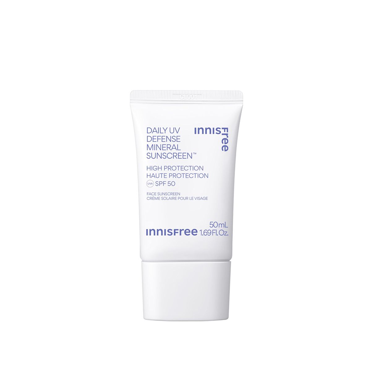 Innisfree Daily Uv Defense Mineral Sunscreen Spf 50 50ml