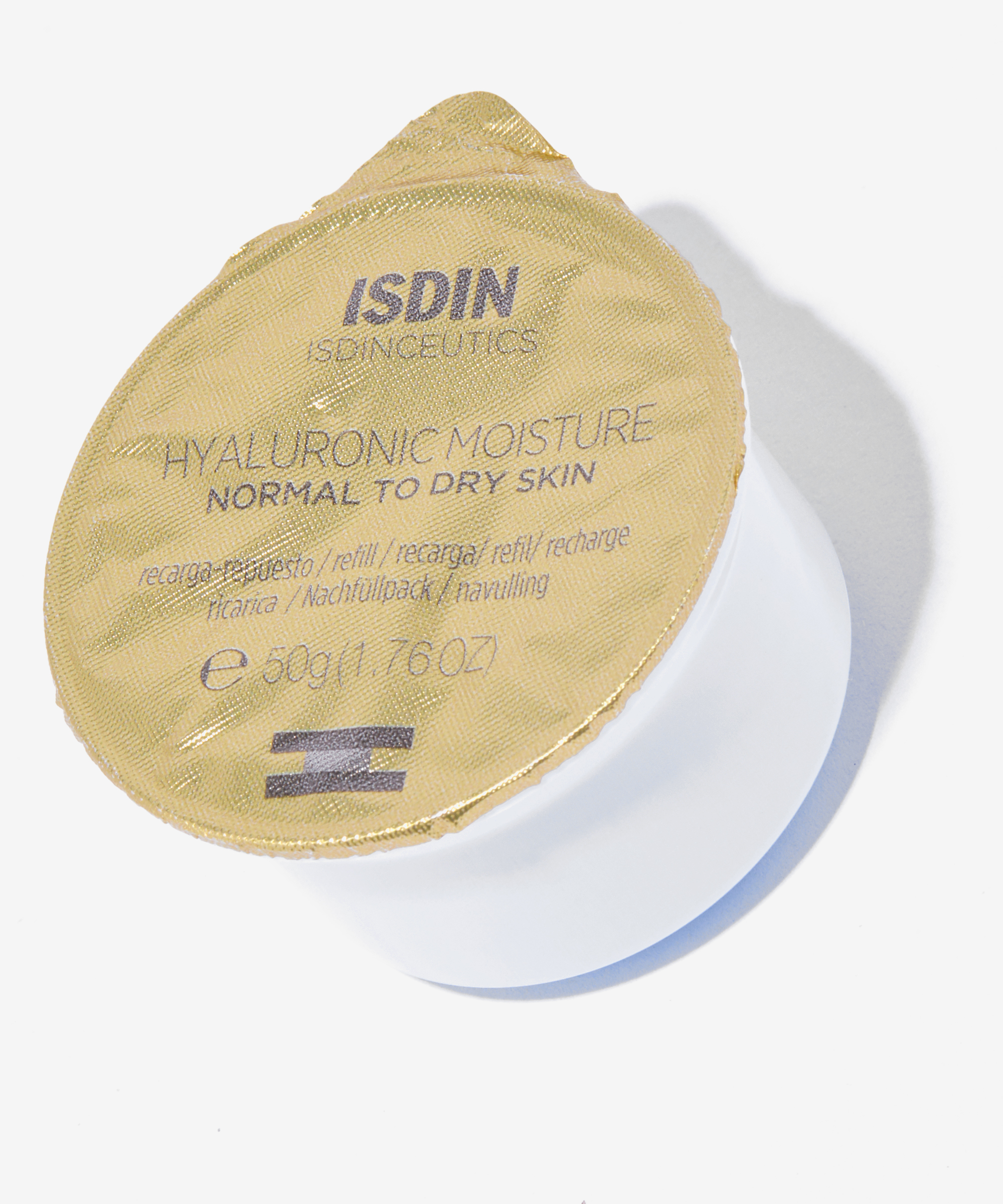 ISDIN Prevent Hyaluronic Moisture Cream – 50 G, Für Normale Bis Trockene Haut, Mit Hyaluron