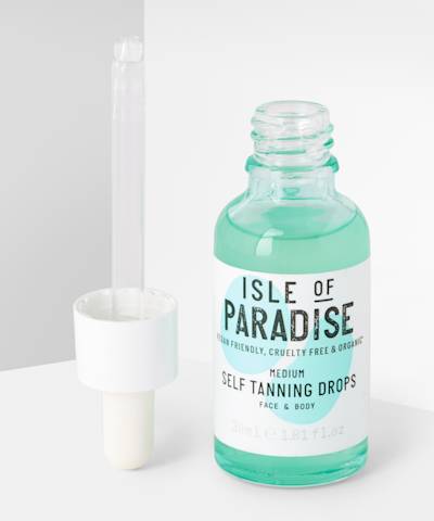 tanning isle drops paradise self