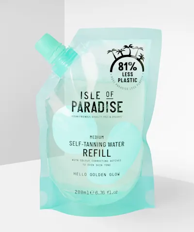 Isle Of Paradise - Self-Tanning Water Refill Pouch