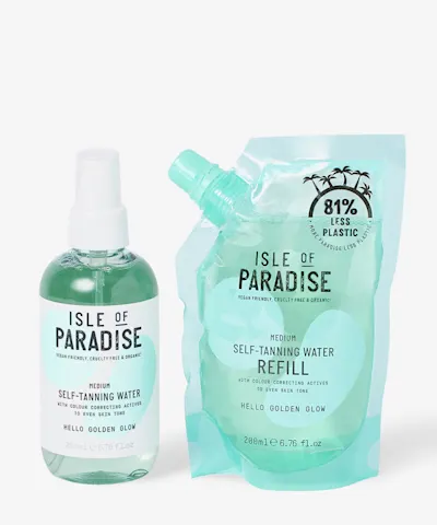 Isle Of Paradise - Self-Tanning Water and Refill Bundle
