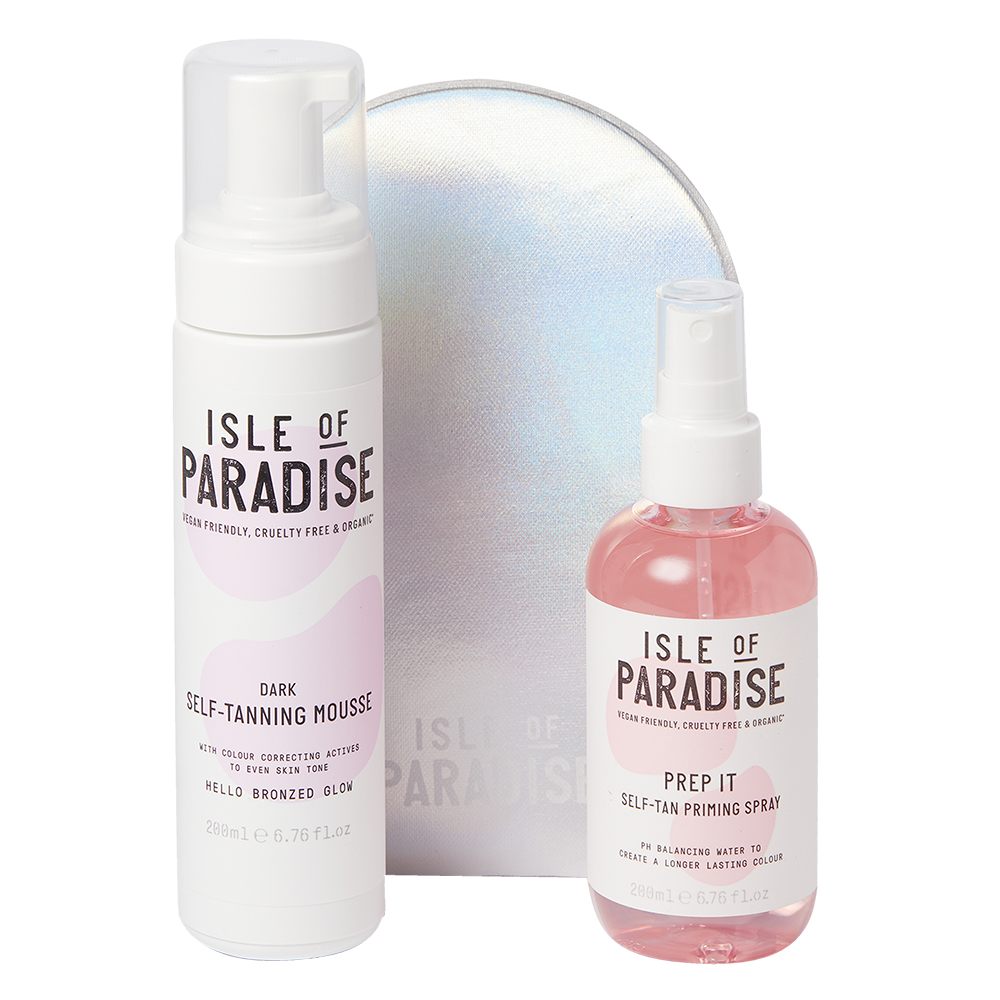 Isle of Paradise Prep + Tan Bundle Dark