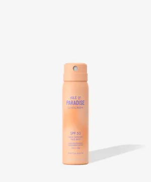 isleofparadise SPF 50 Face Mist