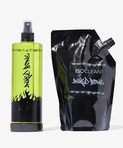 ISOCLEAN - Limited Edition ISOCLEAN x Inked Bone 525ml Scented Makeup Brush Cleaner & Eco-Refill Bundle