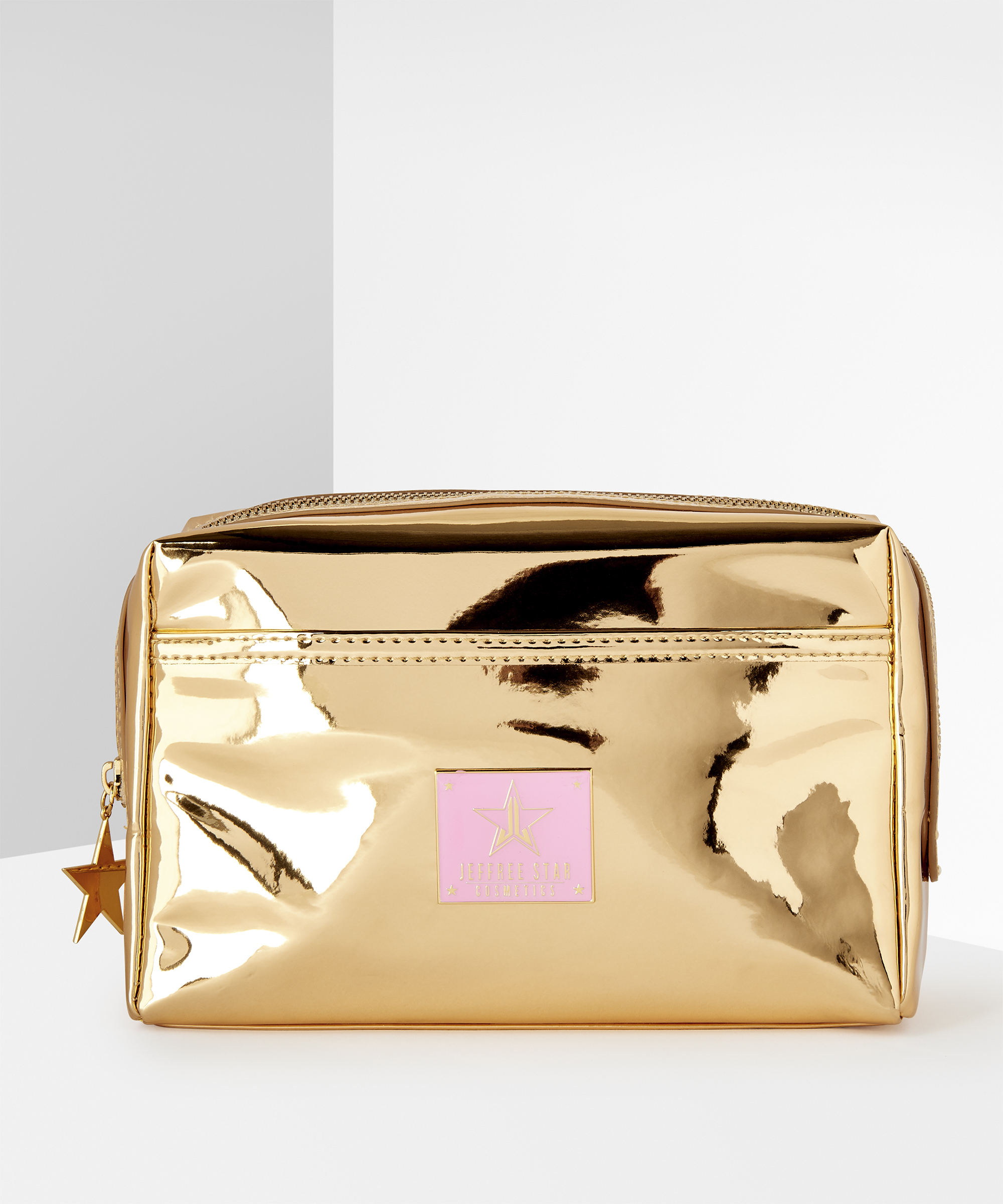 gold makeup box