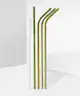 Jeffree Star Cosmetics - Metal Straws Green 4 Pack