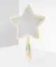 Jeffree Star Cosmetics - White Pearl Hand Mirror