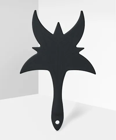 Jeffree Star Cosmetics - Weirdo Black Soft Touch Hand Mirror