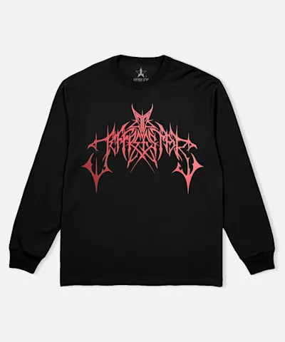 Jeffree Star Cosmetics - Death Long Sleeve Black Shirt