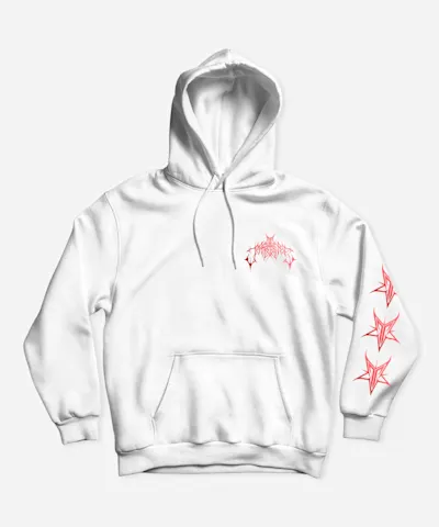 Jeffree Star Cosmetics - Scene Queen White Hoodie