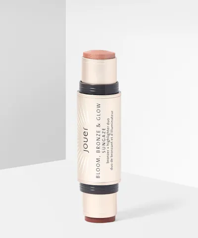 Jouer Cosmetics - Bloom, Bronze & Glow Bronzer + Highlighter Duo 