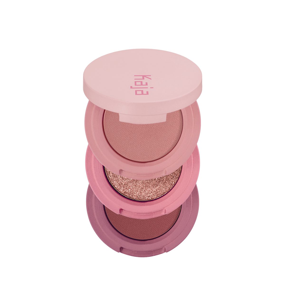 KAJA Beauty Bento Shimmer Eyeshadow Trio 07 Glowing Guava