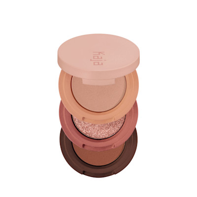 KAJA Beauty Bento Shimmer Eyeshadow Trio 10 Spiked Ginger