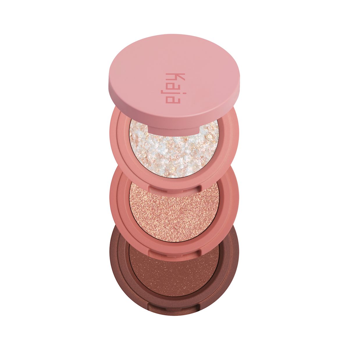 KAJA Beauty Bento Shimmer Eyeshadow Trio 18 Coral Sunrise