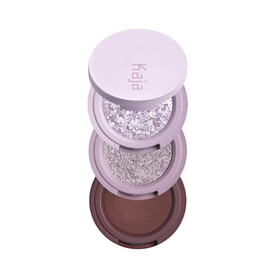 KAJA Beauty Bento Shimmer Eyeshadow Trio Taro Bubble Tea