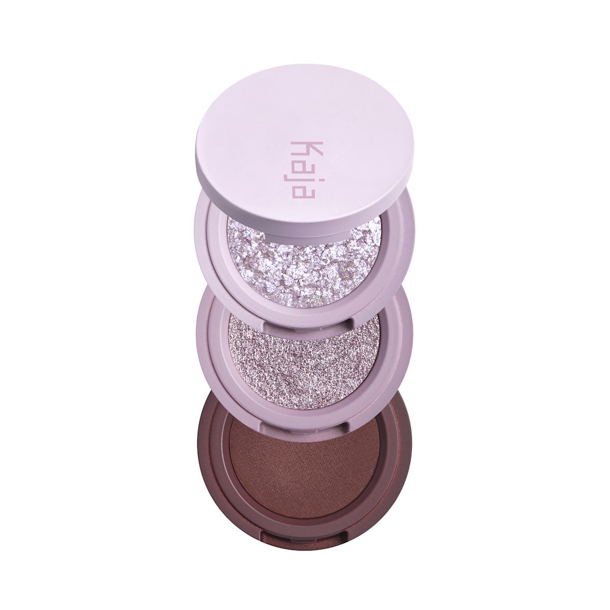 KAJA Beauty Bento Shimmer Eyeshadow Trio Taro Bubble Tea
