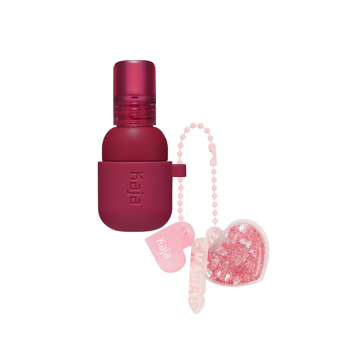 KAJA Jelly Charm Glazed Lip Stain & Blush with Keychain 01 Cherry Spritz