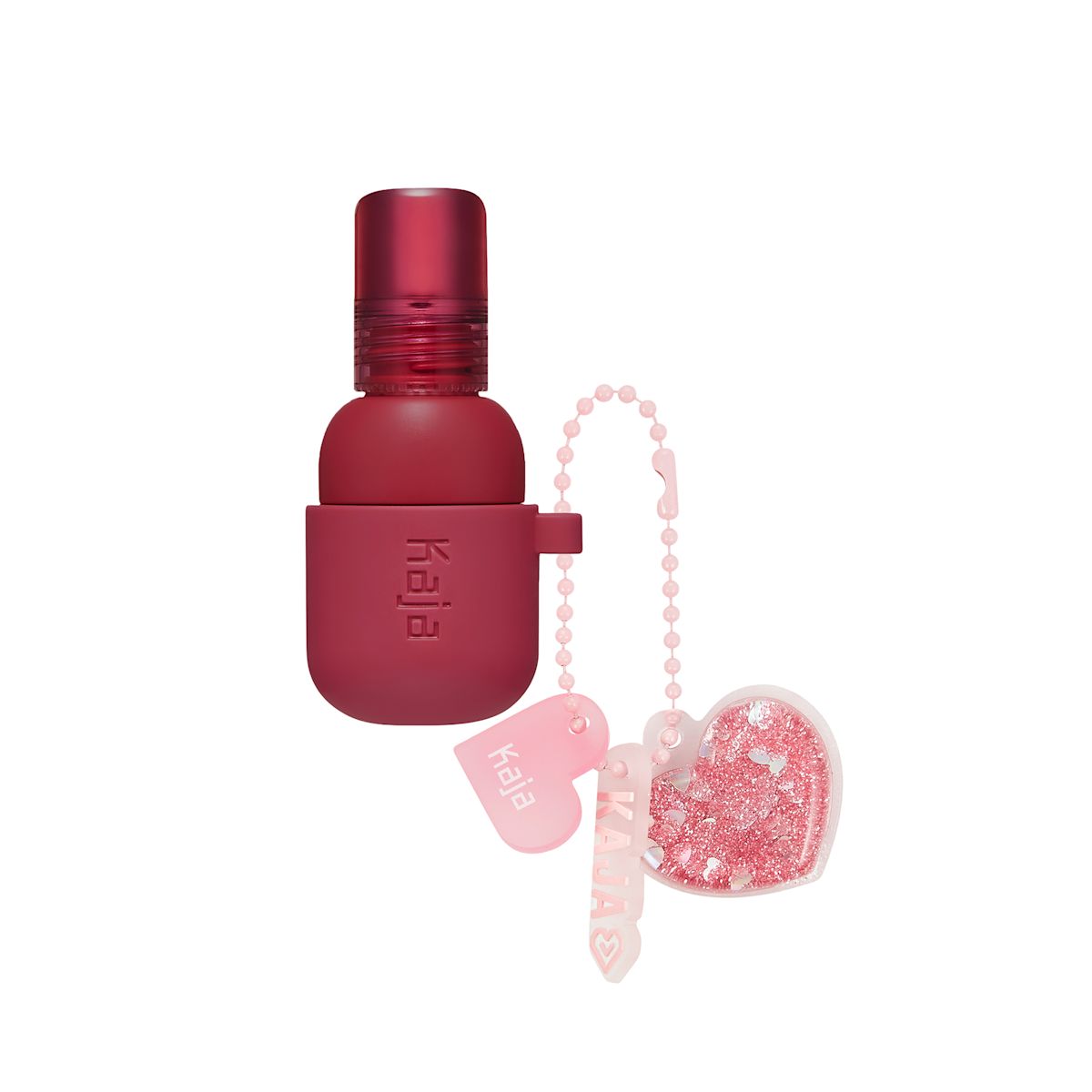 KAJA Jelly Charm Glazed Lip Stain & Blush with Keychain 02 Squeeze Guava