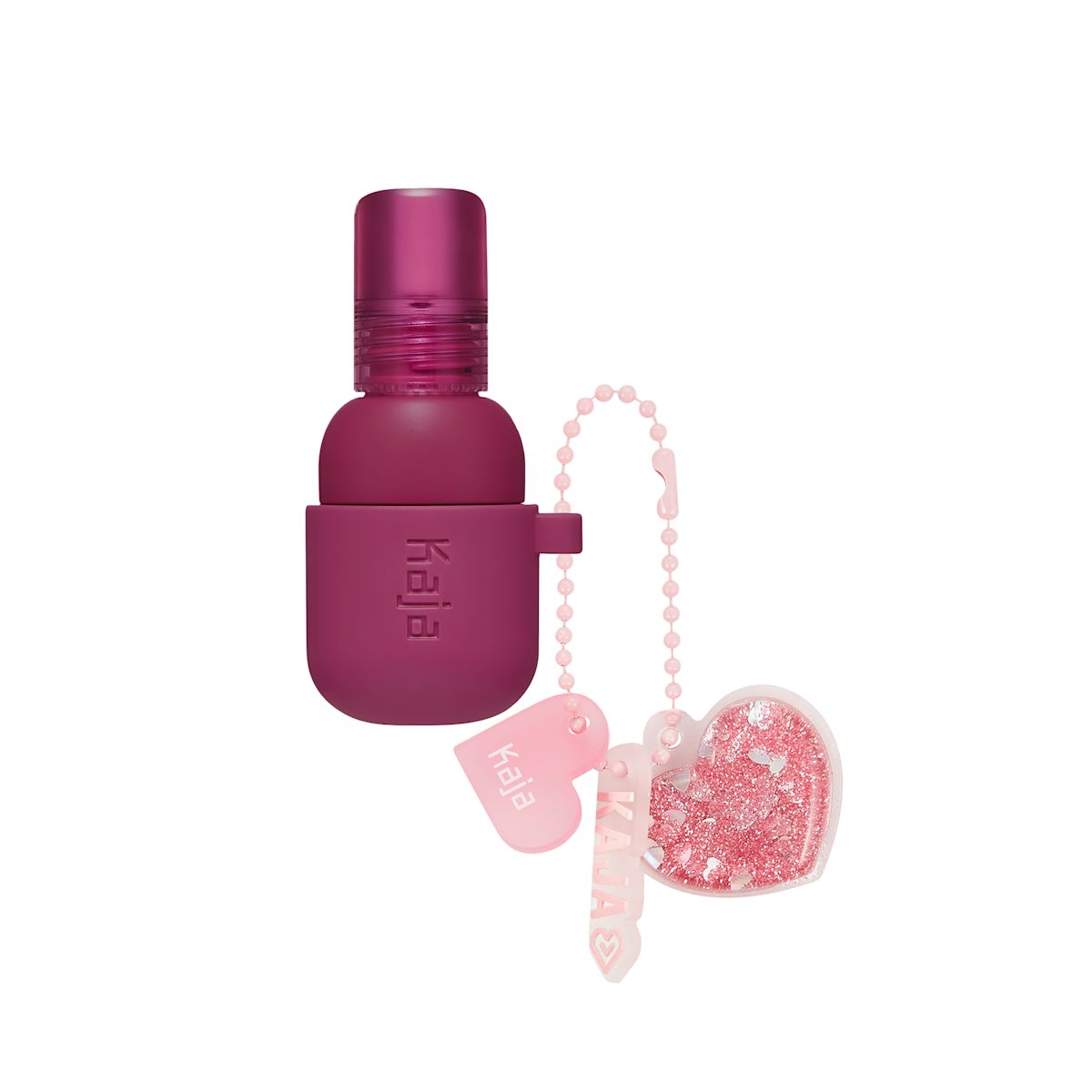 KAJA Jelly Charm Glazed Lip Stain & Blush with Keychain 03 Berry Colada