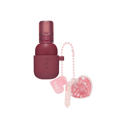 KAJA Jelly Charm Glazed Lip Stain & Blush with Keychain 04 Fig Soda
