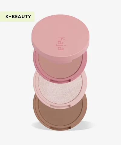KAJA - Play Bento Bronzer, Blush & Highlighter Trio