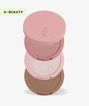 kaja Play Bento Bronzer, Blush & Highlighter Trio