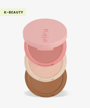 KAJA Play Bento Bronzer, Blush & Highlighter Trio