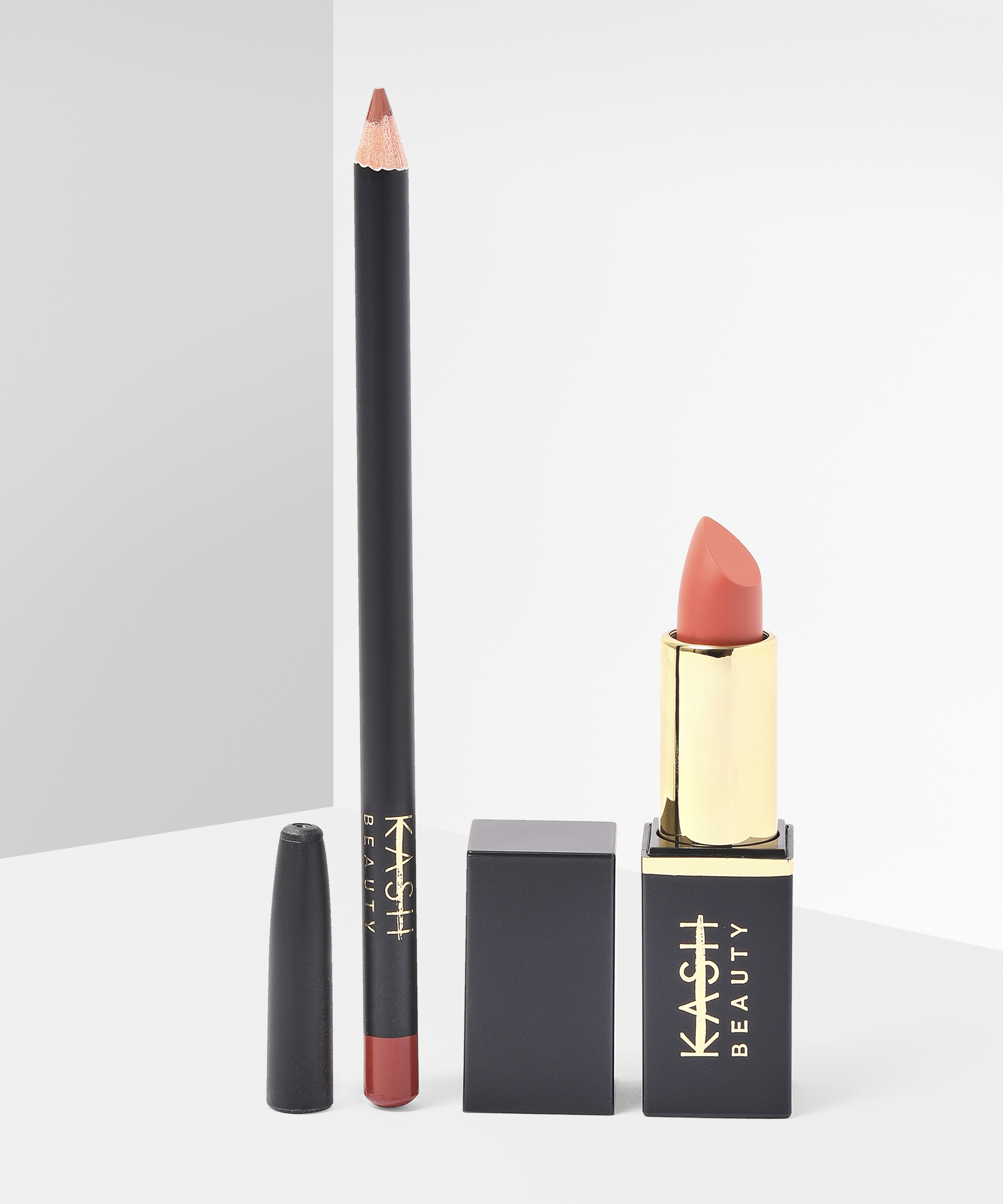 KASH Beauty Secret Treasure Lip Kit - Rose Nude at BEAUTY BAY