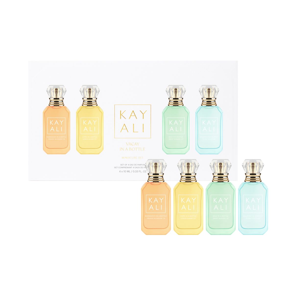 KAYALI Vacay In a Bottle Miniature Set (4x10ml)
