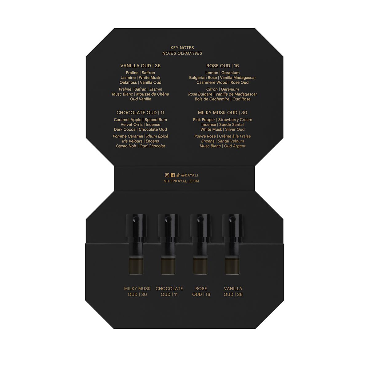 KAYALI Oudgasm Sampler Set