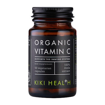 KIKI Health Organic Vitamin C - 50 Vegicaps