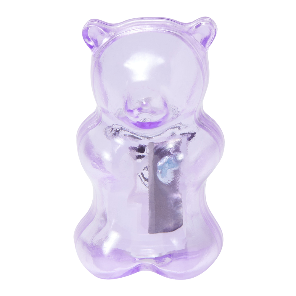 Teddy Bear Sharpener Purple