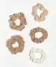 Kitsch - Assorted Textured Scrunchies