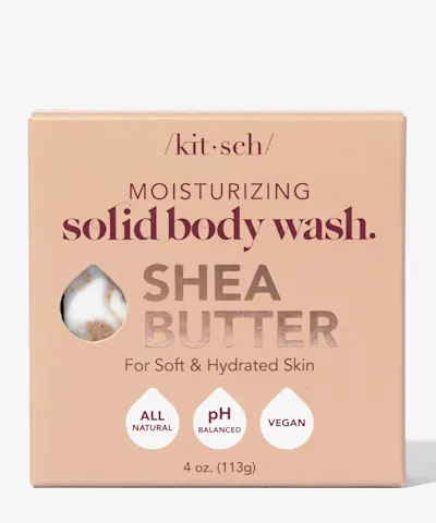 Kitsch - Shea Butter Moisturizing Solid Body Wash Bar