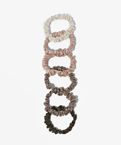 Kitsch - Ultra Petite Satin Scrunchies