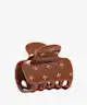 Kitsch - Recycled Plastic Medium Rhinestone Puffy Claw Clip