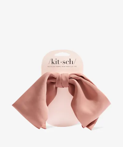 Kitsch - Recycled Fabric Bow Hair Clip