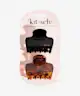 Kitsch - Recycled Plastic Medium Puffy Claw Clips Set
