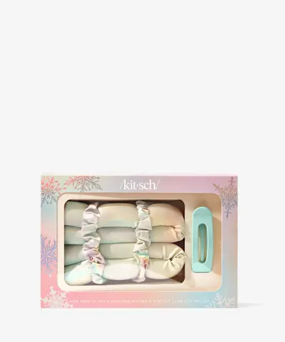 Kitsch - Hair Hero XL Satin Heatless Styling & Flat Lay Claw Set